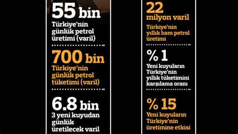 türkiye nin yıllık petrol tüketimi kaç varil